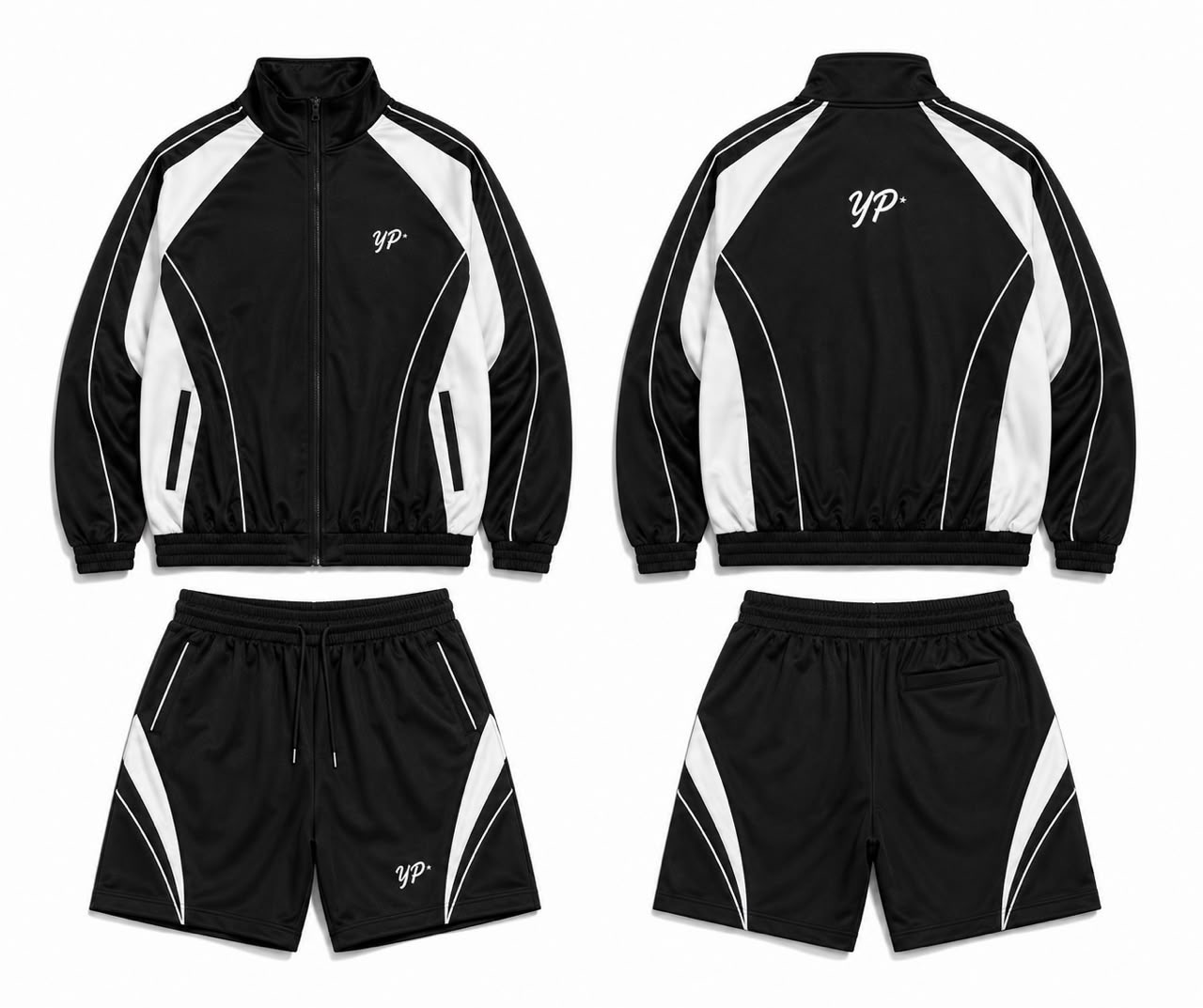 Black Papilo shirt back graphic